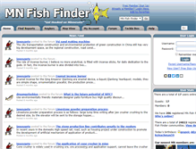 Tablet Screenshot of mnfishfinder.com